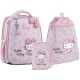 Рюкзак в комплекті 3 в 1 Hello kitty KITE HK26-555S-2+601M-2+621-1