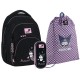 Рюкзак в комплекті 3 в 1 Kuromi KITE HK26-905M+25-600L-2+26-599-5